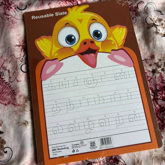 Uyir Ezhutthu Board Puzzle With Writing (உயிர் எழுத்து)