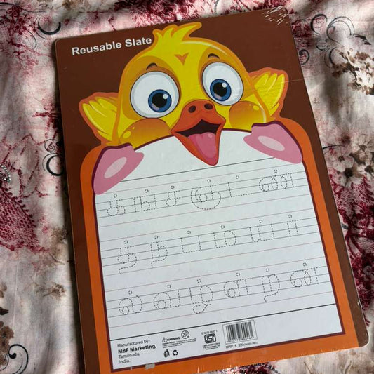 Mei Ezhutthu Board Puzzle With Writing (மெய் எழுத்து)