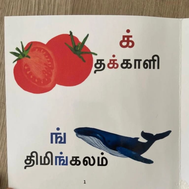 கற்போம் மெய் எழுத்துக்கள் Board Book