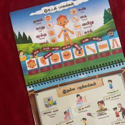 இனிதாய் எளிதாய் கற்போம் தமிழை - Interactive Book