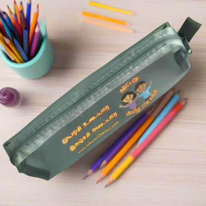 ABCs of Tamil Pencil Case